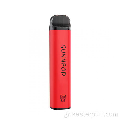 2000 puffs gunpod 20 γεύσεις χονδρικής χρήσης μίας χρήσης